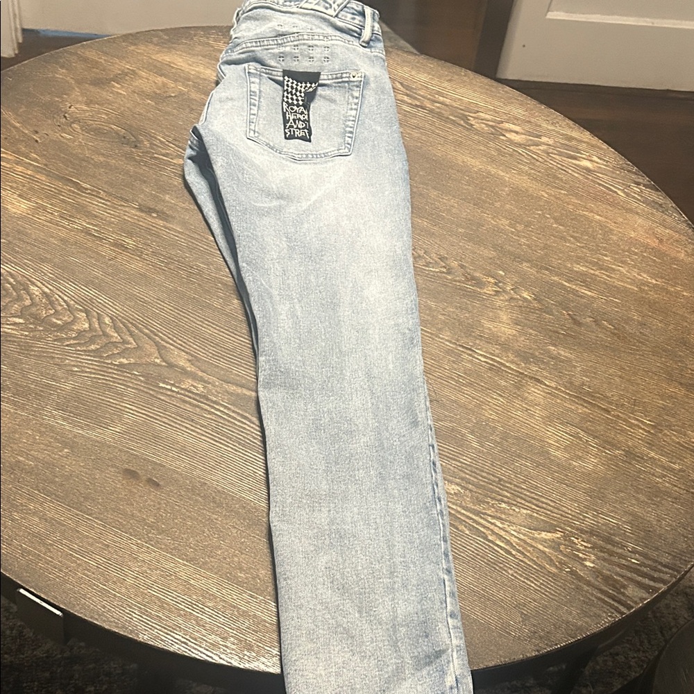 Ksubi Light Blue Skinny Jeans for Men